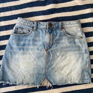 BDG Jean Mini Skirt